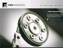 Tablet Screenshot of finerassociates.com